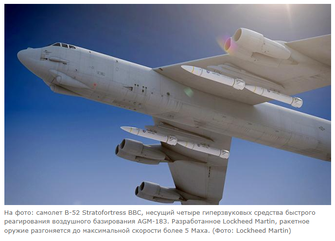 Новые риски: США втихаря реализовали гиперзвуковую программу