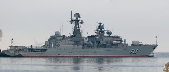 Сторожевой корабль "Ярослав Мудрый" прибыл в Кронштадт на доковый ремонт