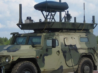 В подразделения РЭБ российской военной базы в Абхазии поступили новые мобильные комплексы "Леер-2"