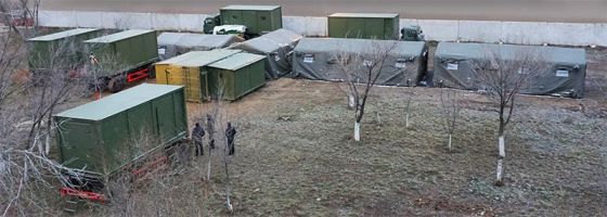 Новый полевой мобильный госпиталь поступил на вооружение танковой дивизии на Урале