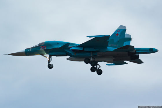 Парк фронтовых бомбардировщиков Су-34 ВКС России пополнится четырьмя новыми самолетами
