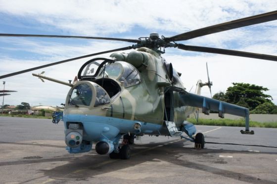 Боевой вертолет Ми-35П