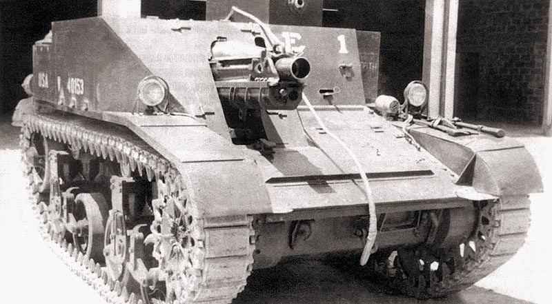  T3 Howitzer Motor Carriage:    