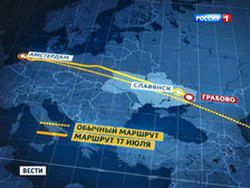 Украинские диспетчеры заставили снизиться сбитый лайнер