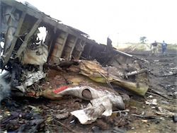 ОБСЕ заявляет о причастности "ополченцев" к авиакатастрофе