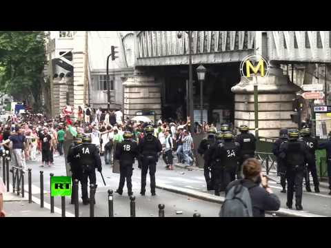 Антиизраильский митинг в Париже закончился столкновениями