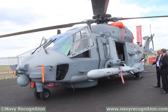 Farnborough 2014. Вертолеты NH90 NFH будут оснащены ПКР с увеличенной дальностью стрельбы