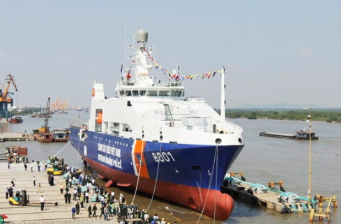 В ноябре будет спущен на воду второй патрульный корабль класса DN-2000 для Береговой охраны Вьетнама