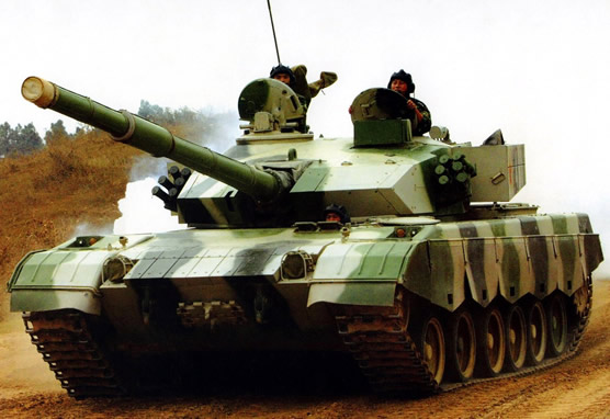 Китай демонстрирует свой танковый потенциал и сообщает о 140 мм пушке