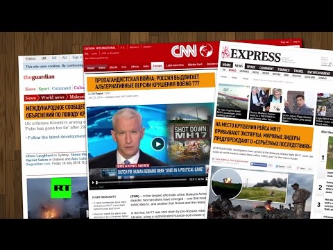 «Средства массовой истерии»: западные СМИ сами «назначают» виновных в авиакатастрофе на Украине