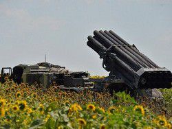 Донецк обстреляли с использованием ракет "Град" и "Ураган"