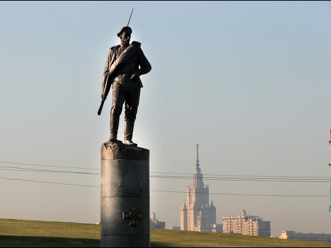 Владимир Путин открывает памятник героям Первой мировой войны