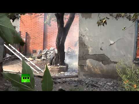 Украинские войска продолжают обстреливать жилые микрорайоны Донецка