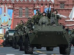 9 мая - пик демонстрации российской силы