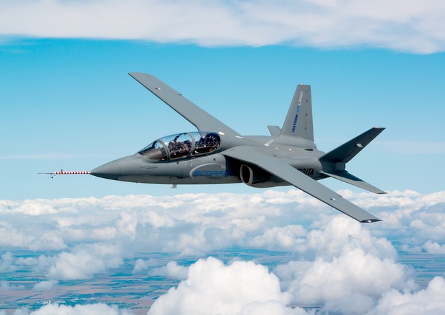   Textron Scorpion     Farnborough Air Show-2014