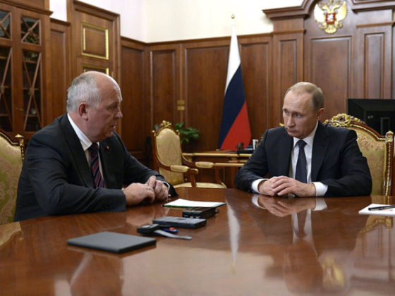Сергей Чемезов и Владимир Путин Сергей Чемезов и Владимир Путин