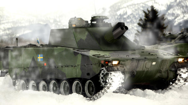 Mj&-ouml-lner на шасси БМП CV90 Mj&-ouml-lner на шасси БМП CV90