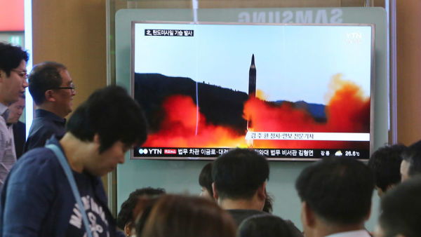 Показ запуска ракеты КНДР Показ запуска ракеты КНДР